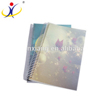Cubierta de la decoración del cuaderno de papel reciclado ECO impreso A5 Tamaño Libro de ejercicios Papel de impresión personalizado